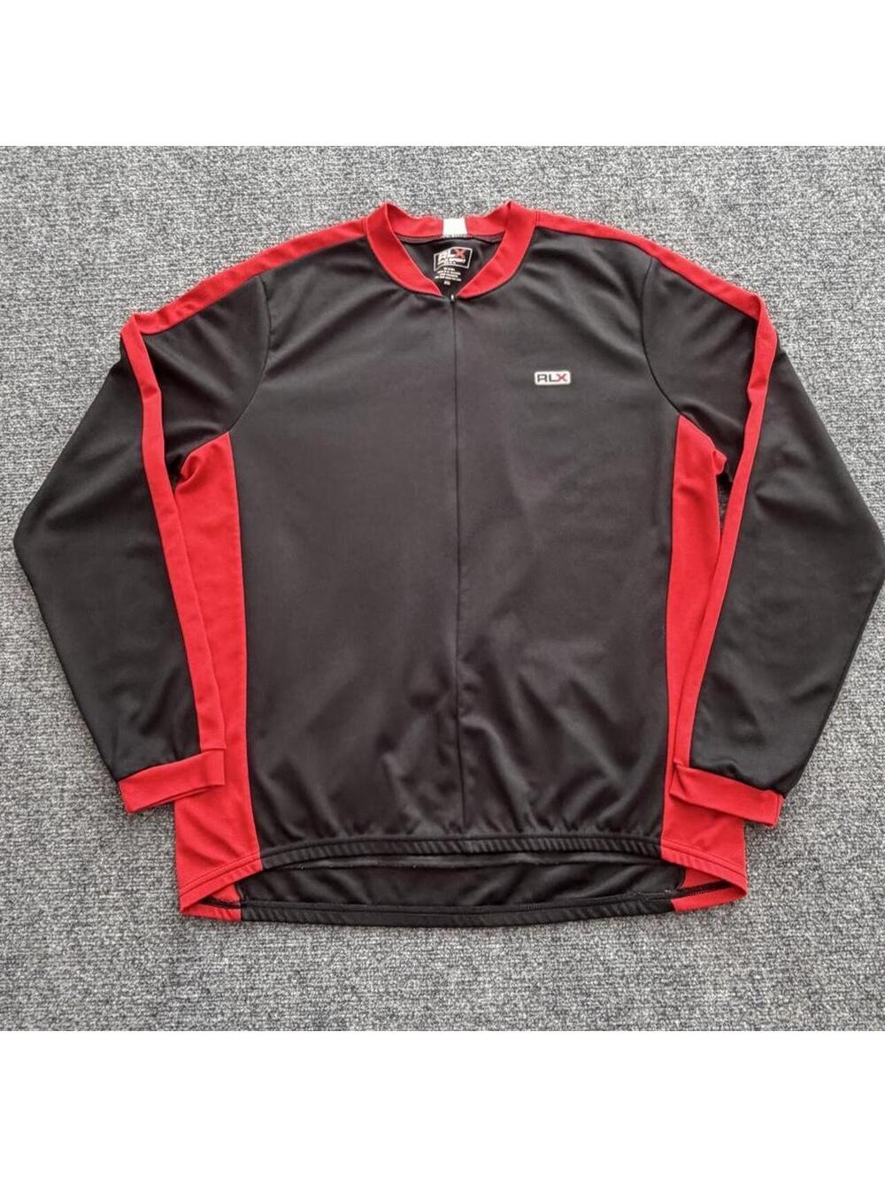 RLX Polo Sport Ralph Lauren Long Sleeve Cycling Jersey XXL